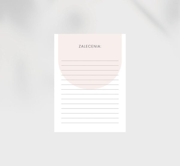 Notes Zalecenia A5