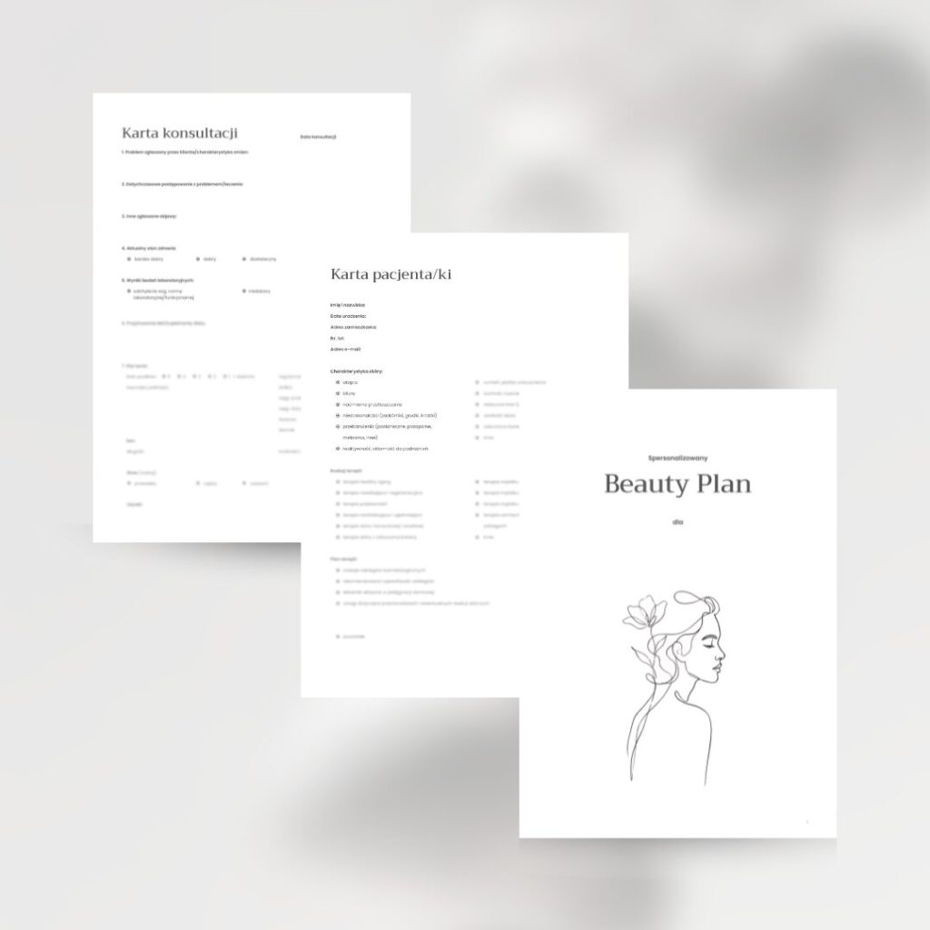 Beauty plan dla kosmetologa